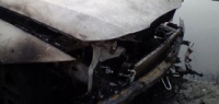 «БМВ» взорвался после поджога в Автозаводском районе