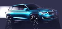 ŠKODA VisionS: в Женеве будет представлен концепт нового SUV